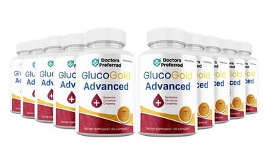 Gluco Gold Advanced Capsules, Max Strength GlucoGold Supplement (10 Pack)