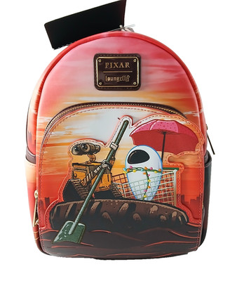 Disney WALL-E & EVE Pixar Moments DATE NIGHT Loungefly Mini Backpack NEW w/ Tags