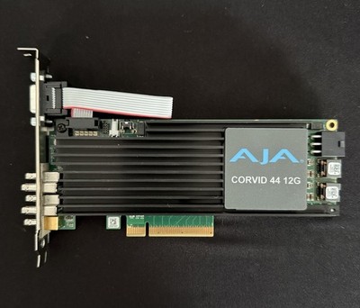 AJA Corvid 44 12G 4K UHD PCIe Video Capture Playback Card (CRV44-12G-R0-0)