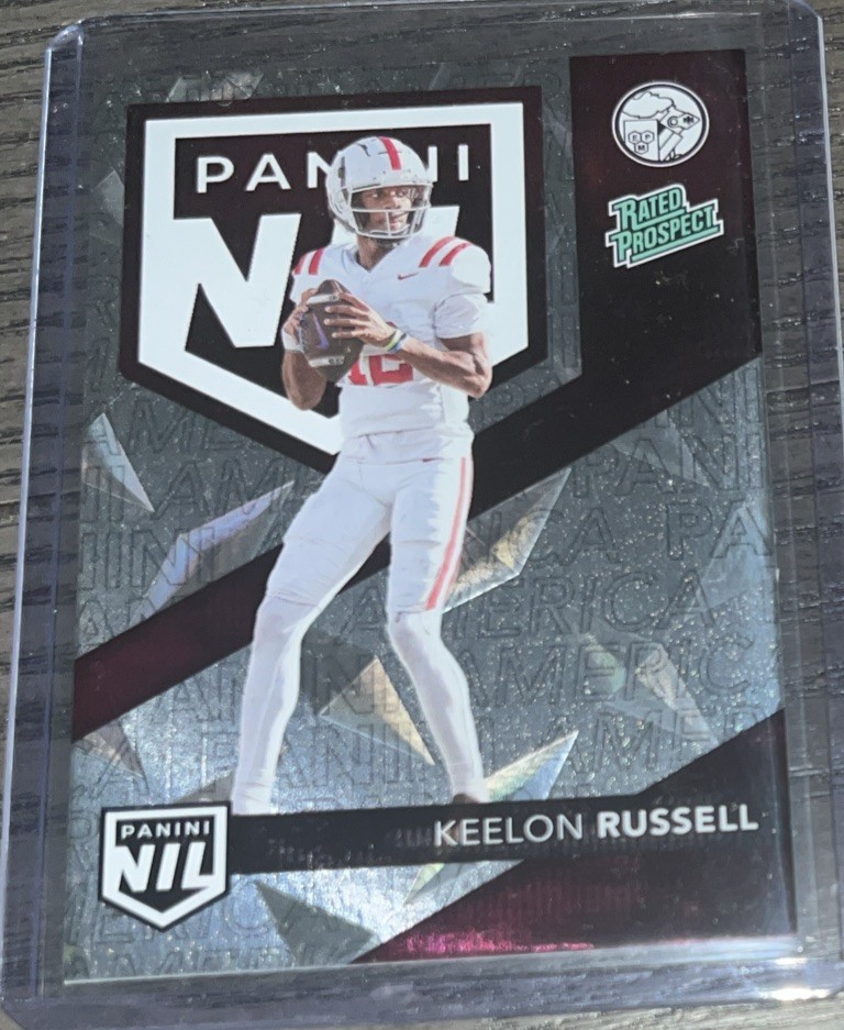 2025 Panini National Convention Silver #NIL7 Keelon Russell NIL Diamond Plate