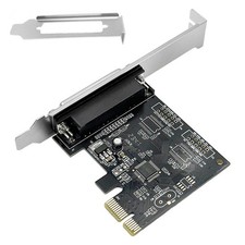 PCIe to DB25 Parallel Port Adapter Card For Windows NT4.0, 2000, XP, 7, 8