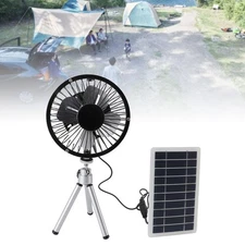 10W Solar Panel Exhaust Fan Solar Powered Ventilator Fan Kit with Stand atn1