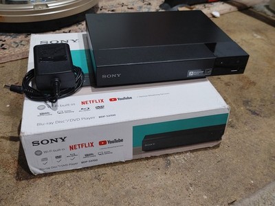 Sony BDP-S3700 1080p Blu-ray/DVD Player Wi-Fi HDMI Ethernet