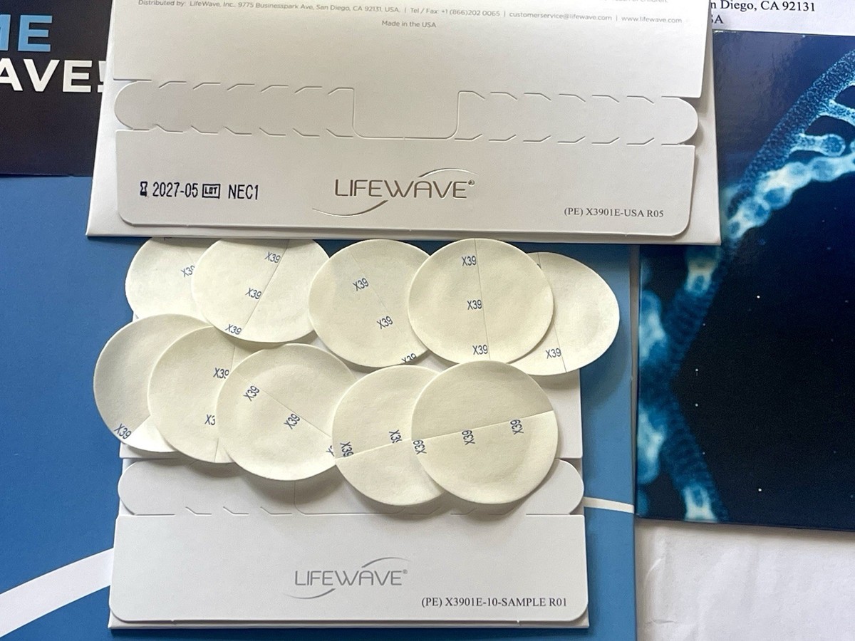 LifeWave X39 Patch Elevate Activate Regenerate- 10 PATCHES- Brand