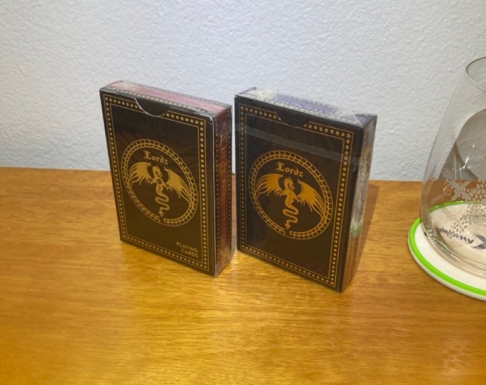 Two Lordz Master Series playing cards decks by De'vo 