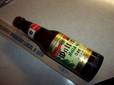 Vintage WALTER'S HOLIDAY 7 Ounce BEER BOTTLE Eau Claire Wisconsin Wi CHRISTMAS