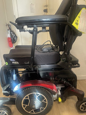 Rovi X3 Power Wheelchair Electric Joystick Invacare Matrx Seat Black Red