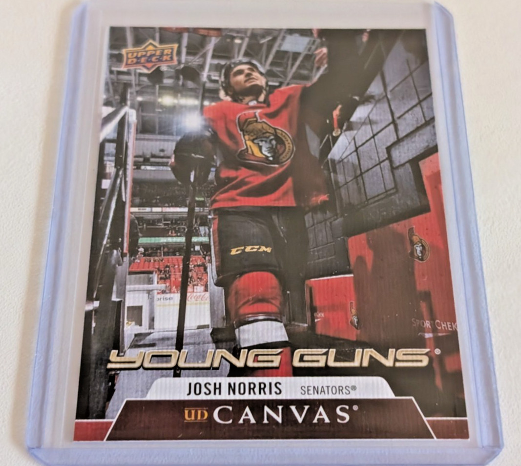 2020-21 Upper Deck Canvas #C111 Josh Norris YG RC