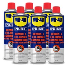 WD-40 SPECIALIST 6x 500ml BREMSENREINIGER TEILEREINIGER ENTFETTER 50567577