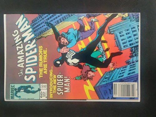 1984 Marvel Key Comic Book Amazing Spider-Man #252 1st Black Suit VG/F Condition