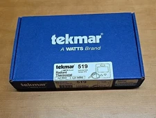 NEW SEALED TEKMAR 519 Radiant Thermostat With Slab Sensor S533