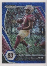 2021 Panini Prizm Draft Picks Blue Shimmer Prizm 7/13 Cam Akers #77 08fz