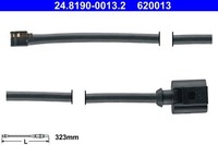 2X Warnkontakt Bremsbelagverschleiß Vorderachse FüR Porsche VW Panamera Sport