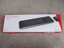 Brand New Microsoft Wireless Desktop 800 Keyboard and Mouse (2LF-00001)