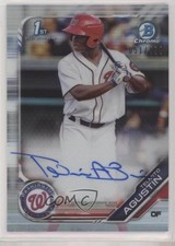 2019 Bowman Chrome Prospect Refractor 51/499 Telmito Agustin #CPA-TA Auto 1h1