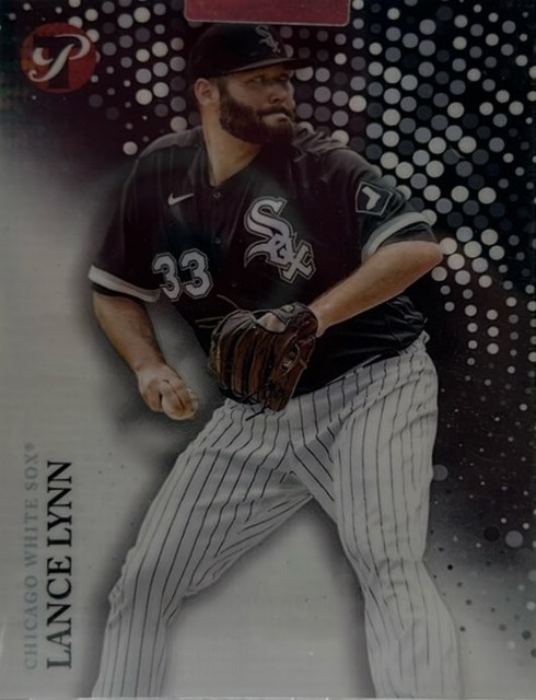 2022 Topps Pristine #234 Lance Lynn Black Refractors