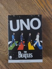 BEATLES Mattel UNO Canvas Card Game Exclusive Mattel Creations Brand New