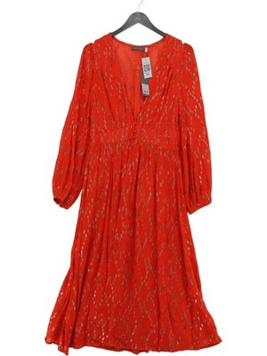Mint Velvet A-Line Mini Dress S in Orange