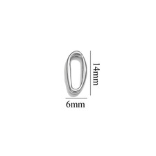 5 Pcs Stainless Steel Gold Plated Connector Charms Jewelry Making Accessories fo