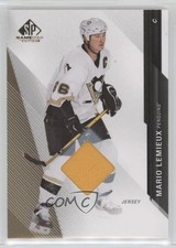 2014-15 SP Game Used Gold Jerseys Mario Lemieux #17 HOF 4p5