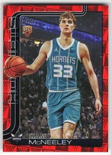 2025-26 Topps Season Tip Off Orange Foilboard Liam McNeeley RC #229 25/25