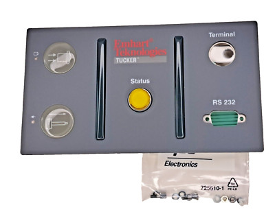 Emhart Teknologies Tucker  Feeder-E 100 958-2 TERMINAL RS232 Interface Panel