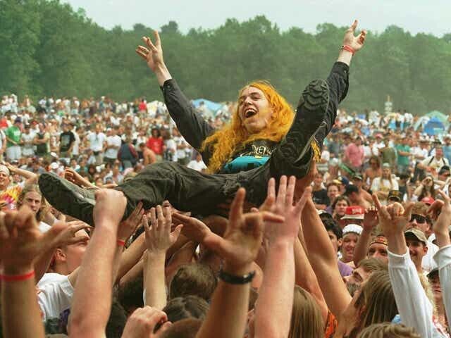 WOODSTOCK 94 MUSIC FESTIVAL - VIP LAMINATE - ORIGINAL WOODSTOCK 94 MUSIC FESTIVAL - VIP LAMINATE - ORIGINAL