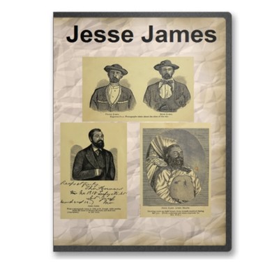 Jesse James: His Life, Associates and Robbery 9 Historic Books on CD D479