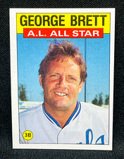 1986 Topps Baseball - GEORGE BRETT #714 ALL-STAR - HALL OF FAME - ROYALS