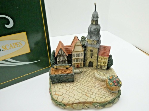 Hummelscapes Collection “Going to Church ” Goebel 1996 Mark #939-D German Town - Picture 2 of 5