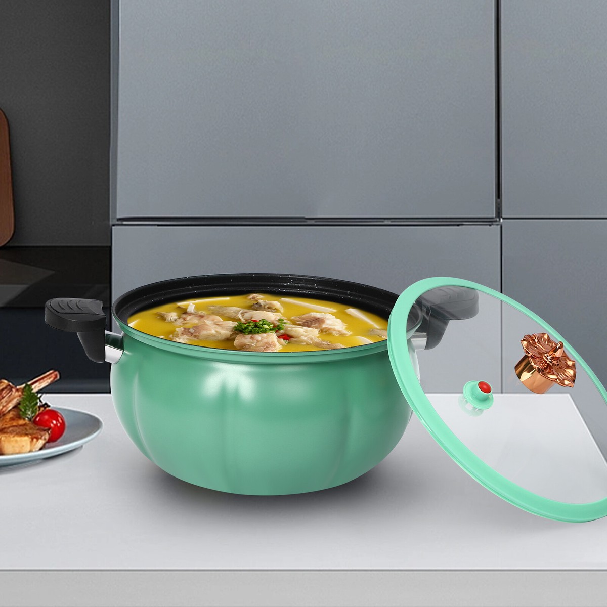 Micro Pressure Cooker Pot Micro Pressure Cooker,8L Multi-Function