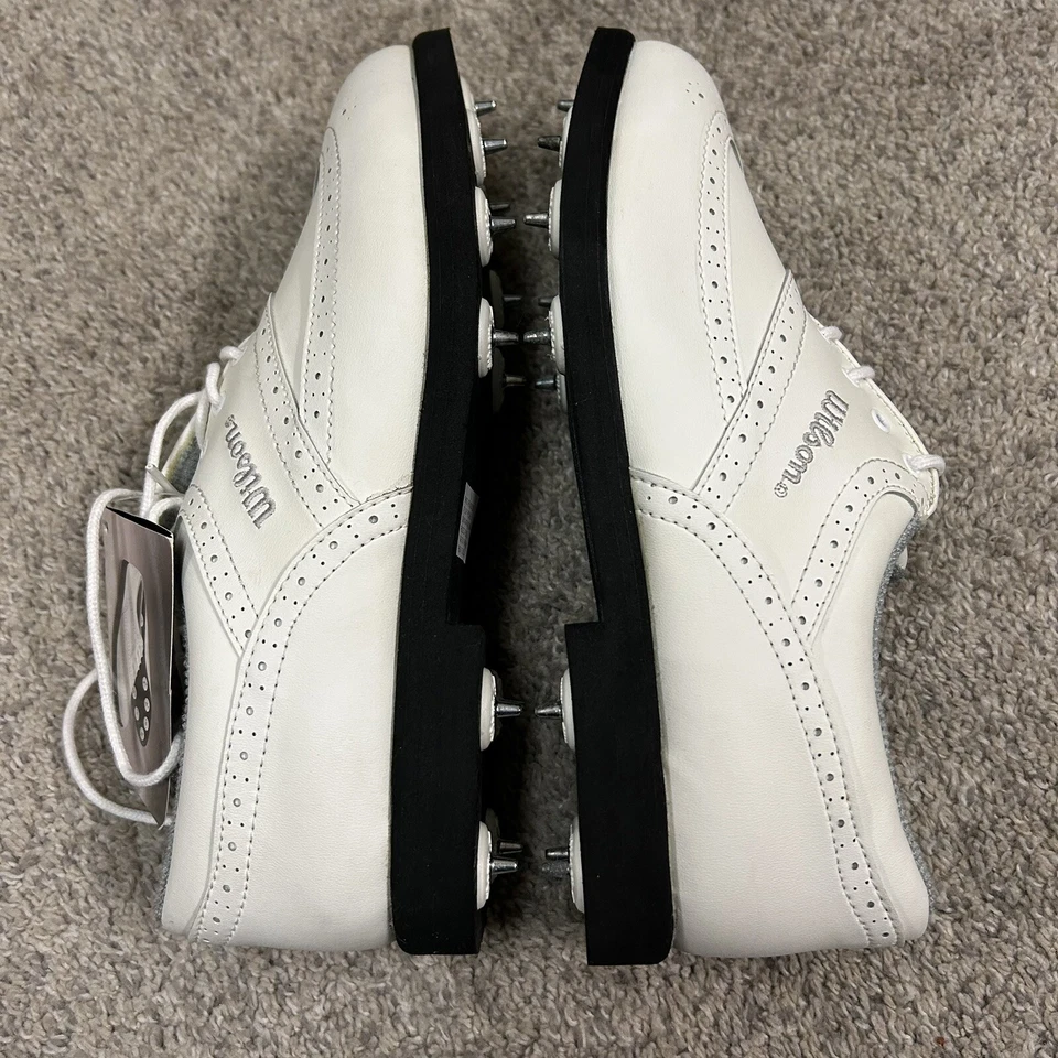 Zapatos de golf Wilson Pro Staff Contour para mujer picos de metal talla 8,5 nuevos con defectos Foto 4 de 4