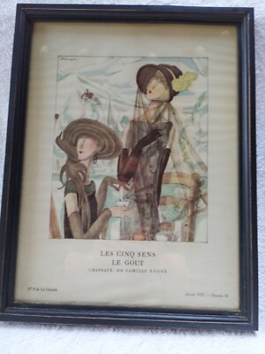 1922 Chapeaux De Camille Roger-Les Cing Sens Gout.