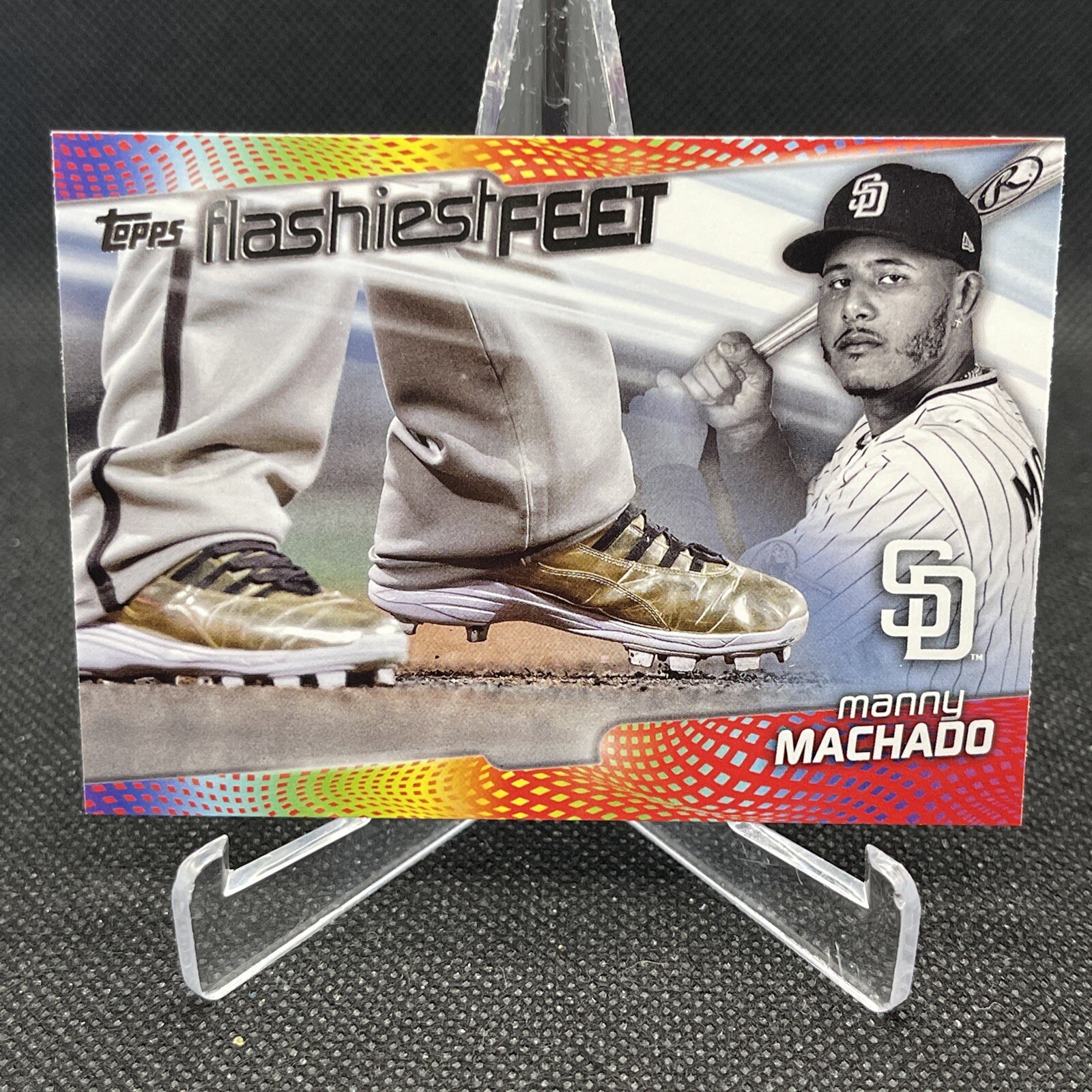 Manny Machado San Diego Padres 2022 Topps Series 1 Flashiest Feet Insert FF-3