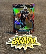 2021 Panini Prizm - Snake Skin Prizm #317 Derrick Brown