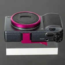 Finger Rest Thumb Grip Hot Shoe Cover Handle Lens Ring For Ricoh GR3 GRIIIX GR3X