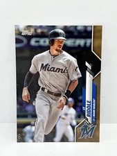 2020 Topps Series 1 JT Riddle GOLD /2020 SP #275 Miami Marlins