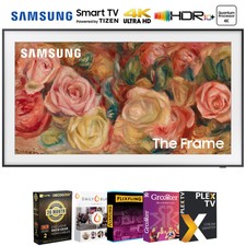 Samsung 75" The Frame Qled 4k Smart Tv 2024 +26 Month Protection & Streaming Pa