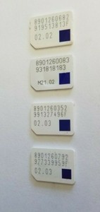 4x Nano Micro Metropcs Sim Card Iphone 7 8 8 X Samsung Galaxy S7 S8 Lg Simcard Ebay