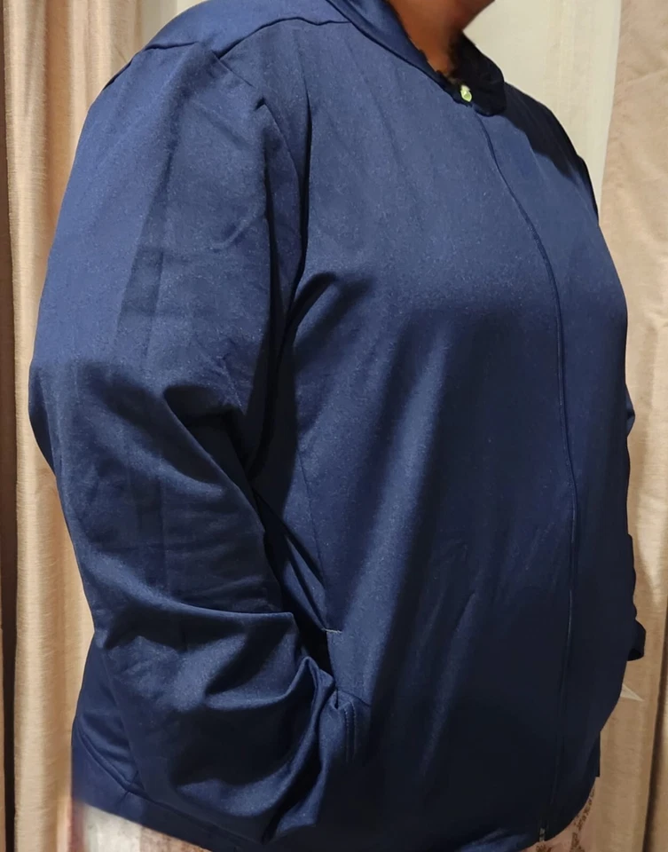 Chaqueta Médica Jockey Mujer Estilo 2399 Peso Ligero Verano Talla Grande Foto 2 de 4