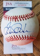 NICE Autograph Signed Brewers Gorman Thomas Rawlings Official MLB Baseball JSA