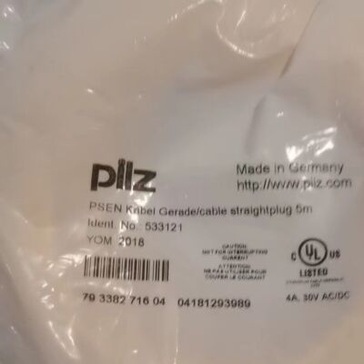 1pcs New PILZ 533121 PSEN Kabel Gerade/cable straightplug 5m