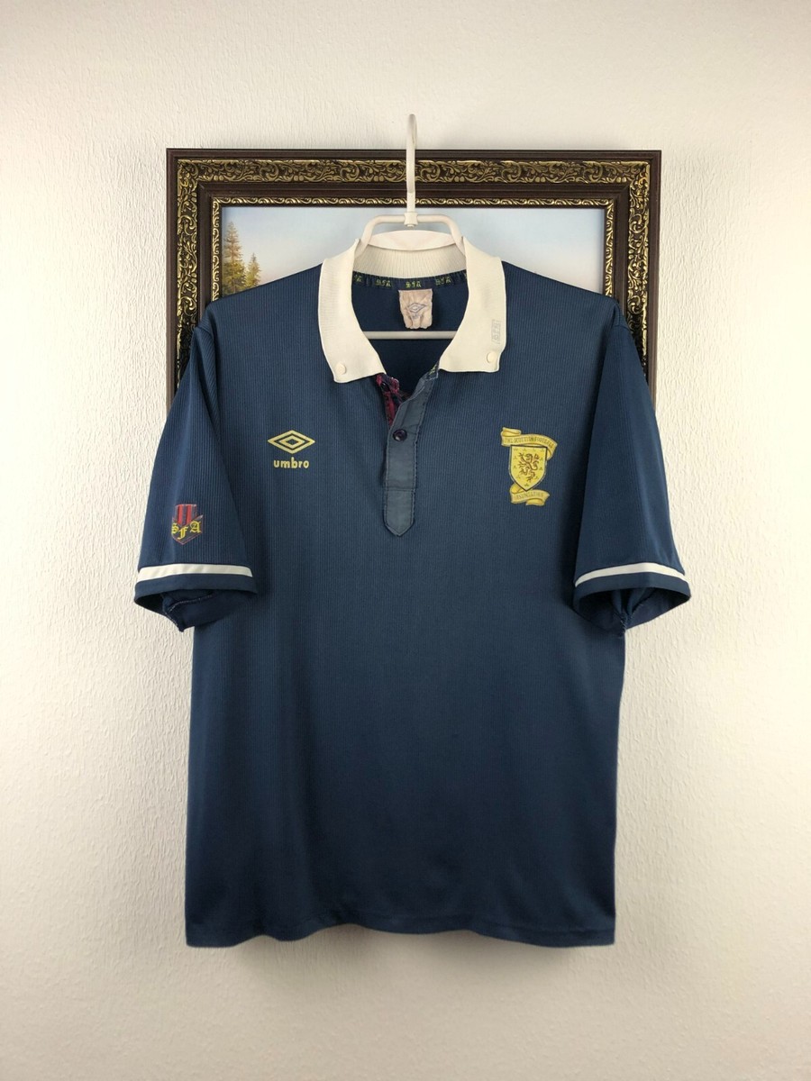 Scotland Home football shirt 1988 Soccer Umbro Jersey Trikot Rare