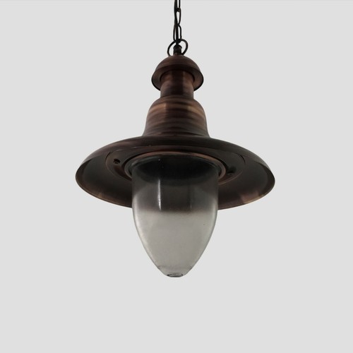 Solid Brass Pendant Fishing Style Outdoor Indoor Light IASON - Picture 31 of 32