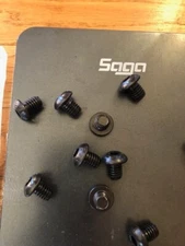 (10)button head socket cap screw 3/8-16x 1/2" long, alloy steel