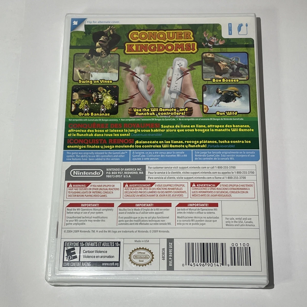 Donkey kong jungle beat wii sales u