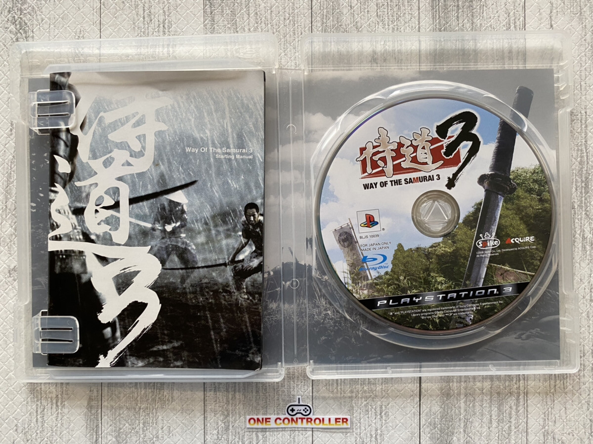 非売品 PS2 スペクトラルシリーズ デモDVD セット SONY Playstation PS2 & 3 Way of the Samurai 1 & 2 & 3 & 4