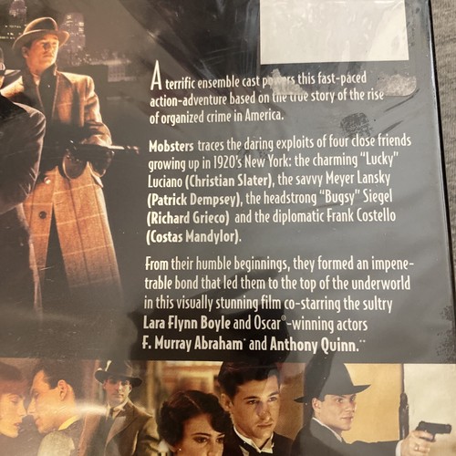 Mobsters DVD Christian Slater NEW - Picture 2 of 3