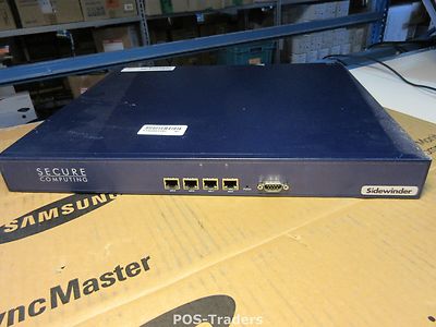 SECURE COMPUTING Sidewinder ENTERPRISE GATEWAY SECURITY 4-port