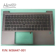 New M36447-001 For HP Zbook Firefly 14 G8 Palmrest Upper Case Top Cover Keyboard